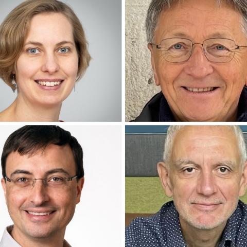 Beeke Stegmann, Odd Einar Haugen, Tarrin Wills og Paul Meurer.